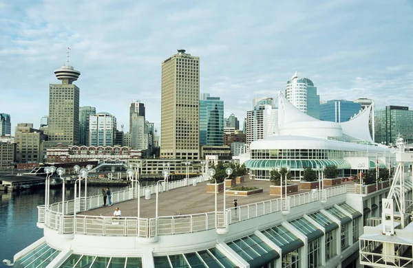 Canadá Lugar Vancouver Sobre Céu Azul — Fotografia de Stock