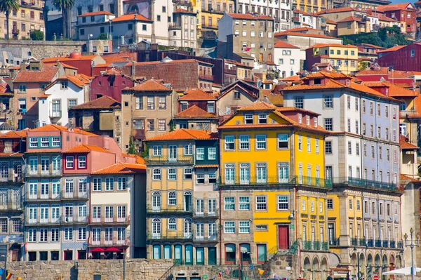 Cais Da Ribeira, Oporto, Portogallo — Foto Stock