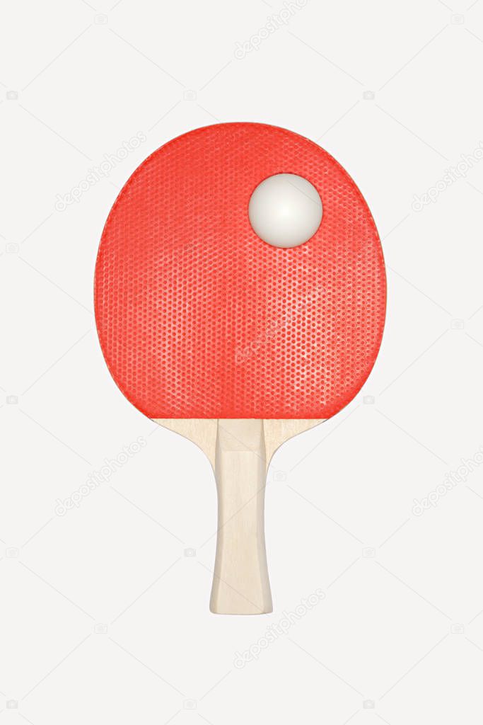 Table tennis bat and ball