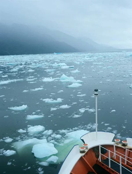 Icebergs laguna san rafael parque nacional —  Fotos de Stock