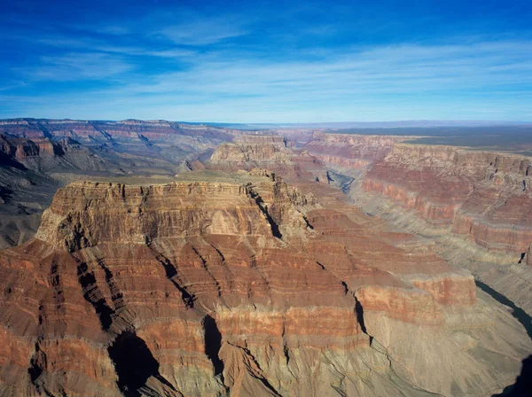 Grand Canyon Sopra Cielo Blu — Foto Stock