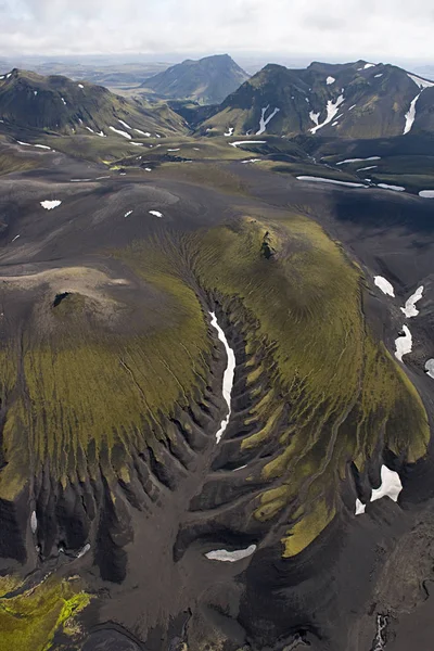 Iceland Lakagigar Volcanic Fissure — 图库照片