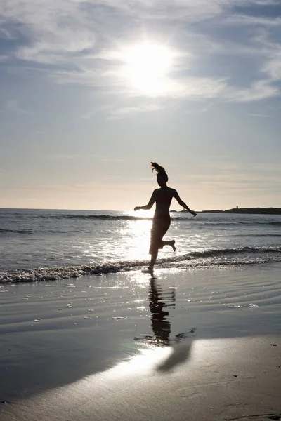 Les Femmes Dans Les Activités Plein Air — Photo