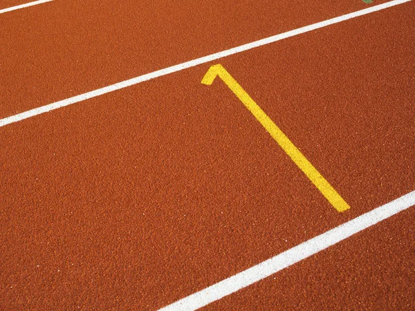 Empty Race Track Close — Stock Photo, Image