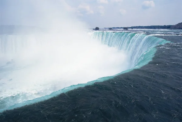 Niagara Valt Blauwe Lucht — Stockfoto