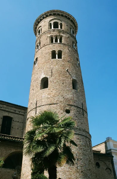 Katedra Dzwonnica Rawenna Włochy — Zdjęcie stockowe