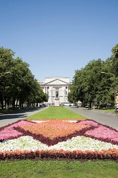 Květiny Zahradě Petrohradě — Stock fotografie
