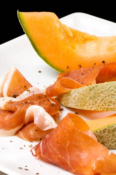 Parma Ham Melon — Stock Photo, Image