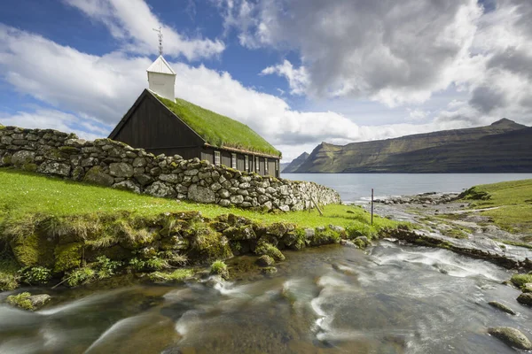 Funningur Ilhas Faroé Dinamarca — Fotografia de Stock