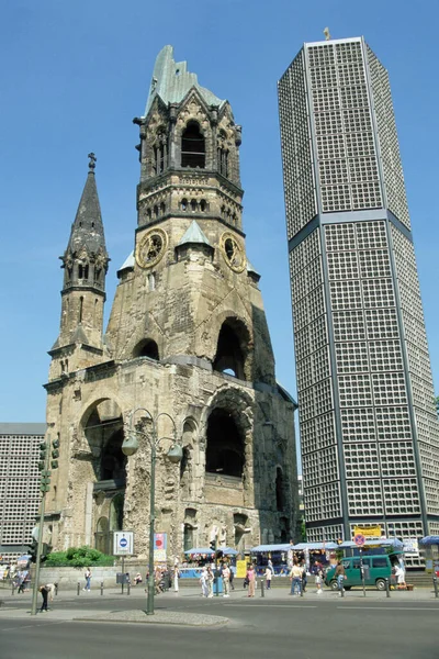 Memorial Church Berlin Germany — Stock Photo, Image