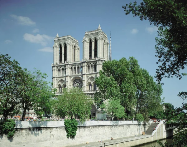 Notre Dame Paryżu Francja — Zdjęcie stockowe