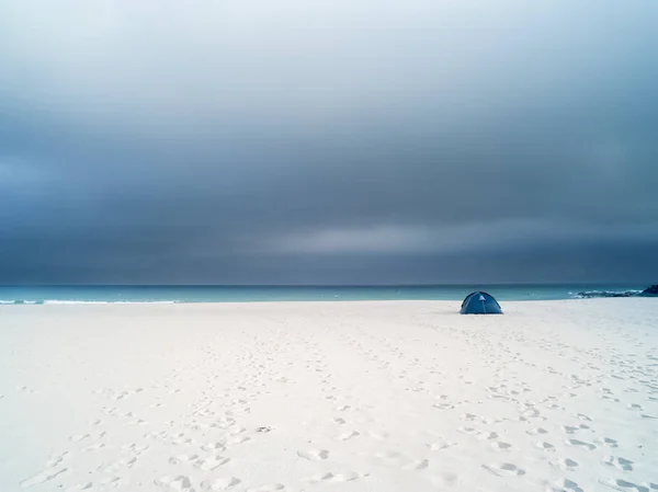 Bahía de Sandwood remota, Cabo Wrath, Tierras Altas del noroeste de Escocia —  Fotos de Stock