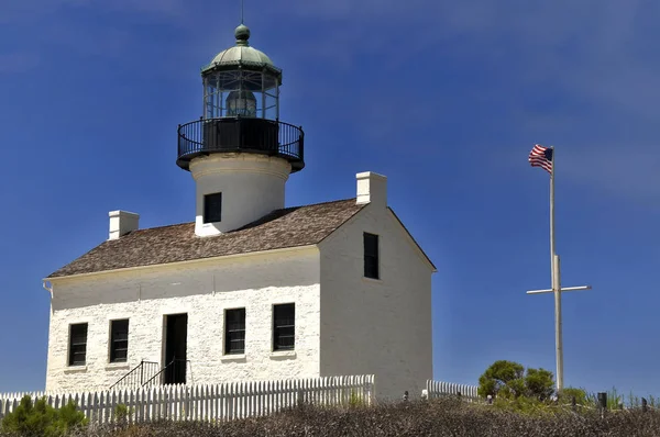 House light at Cabrillo Point — Stock Photo, Image
