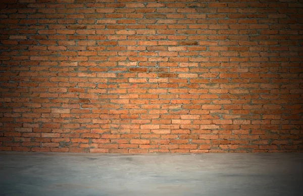 Eski kırmızı tuğla duvar arkaplanı — Stok fotoğraf