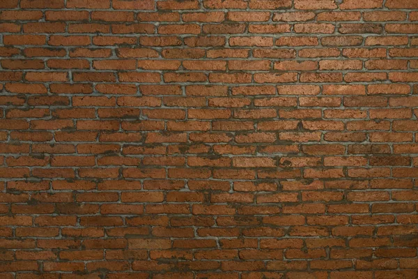 Rustikální grunge červená cihlová zeď na pozadí — Stock fotografie