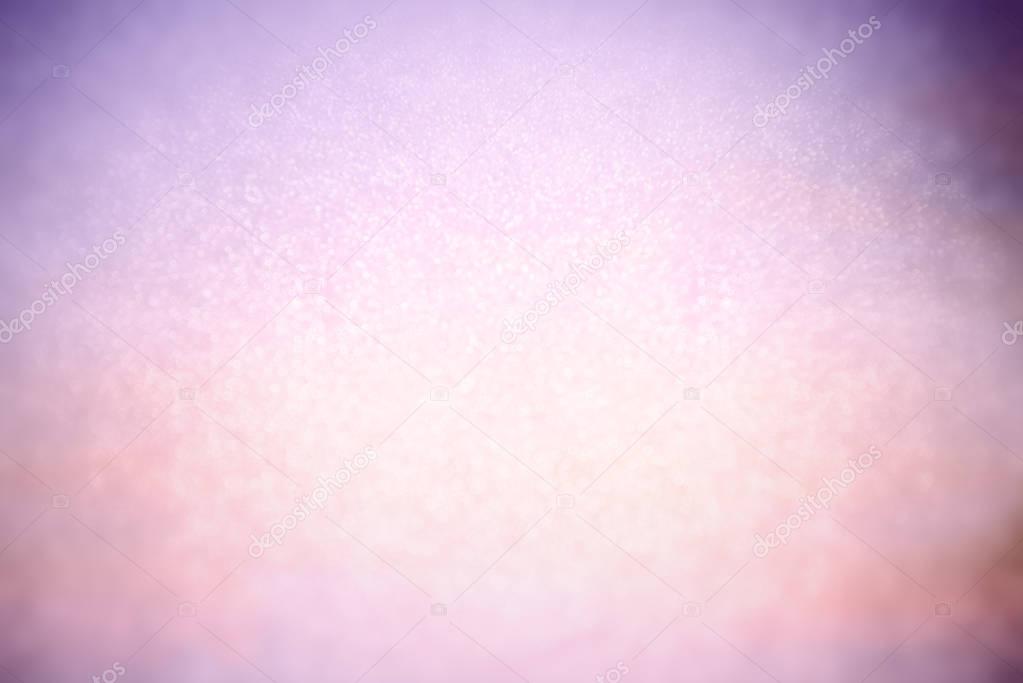 Abstract silver light on pastel blurred background