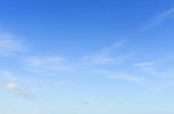 Blue Sky Puffy White Cloud Background — Stock Photo, Image