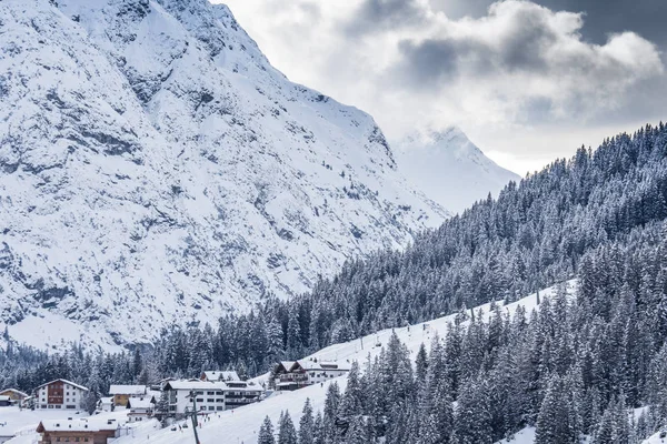 Village supérieur de Lech, Autriche — Photo