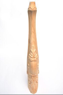 Klasik ahşap oymalı mimari sütunları iç veya dış görünüş için süsleme yapın. Joinery elementleri veya balusters.