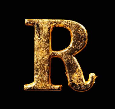 Alfabe ve altın varak numaraları