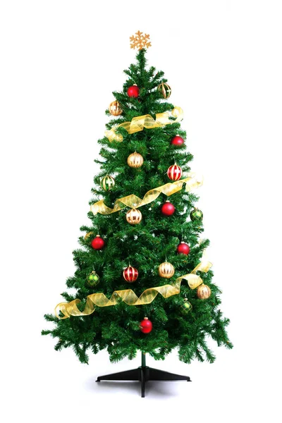 Árbol de Navidad decorado —  Fotos de Stock