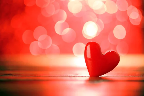 Red hearts background — Stock Photo, Image