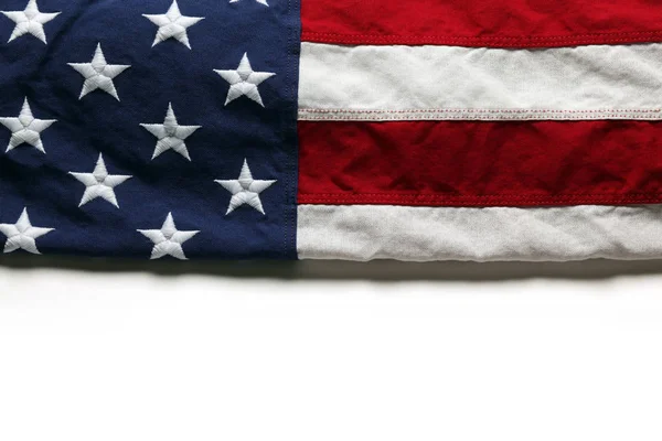 Amerykańską flagę na Memorial Day lub 4 lipca — Zdjęcie stockowe