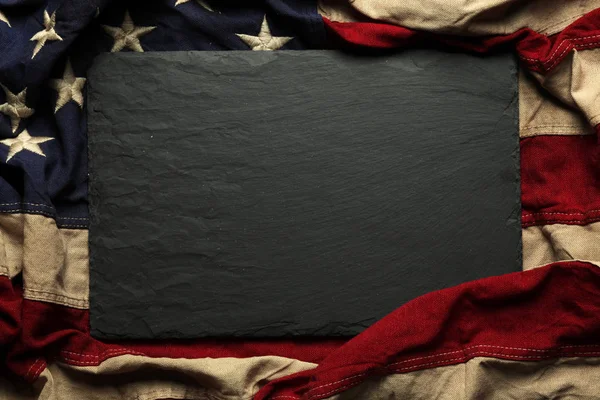 Fundo da bandeira americana para o Memorial Day ou 4 de julho — Fotografia de Stock