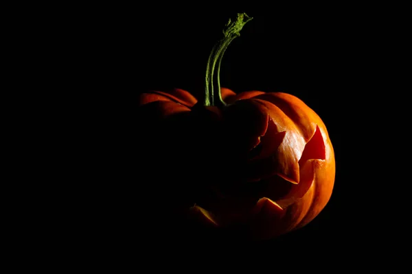 Valete de Halloween o 'lanterna silhueta — Fotografia de Stock