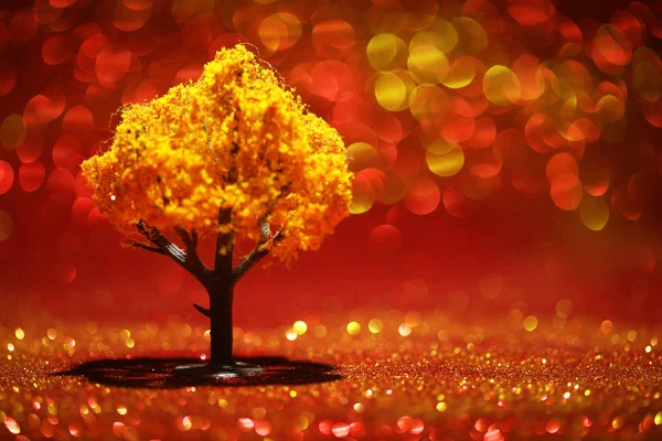 Herfst boom achtergrond — Stockfoto