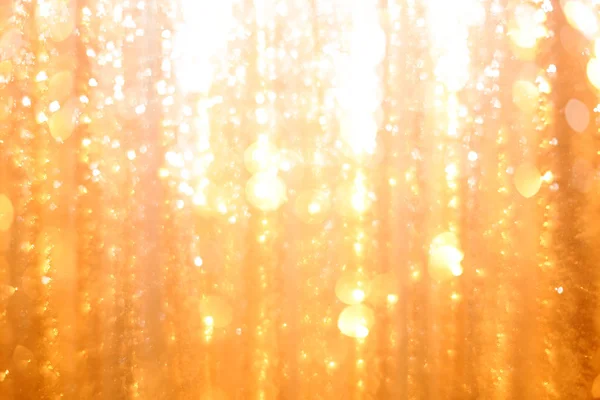 Bokeh abstracto de brillante fondo de brillo de oro o fondo de pantalla — Foto de Stock