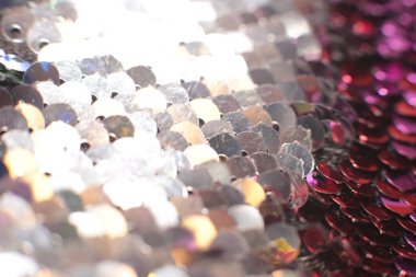 Parlak doku arka plan yanardöner çok renkli pullar makro fotoğraf