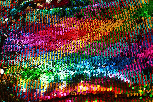 Блестящие Текстуры Фона Переливающиеся Многоцветные Блёстки Макрофото — стоковое фото