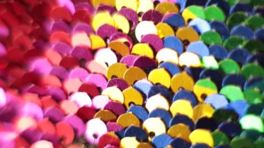 Parlak doku arka plan yanardöner çok renkli pullar