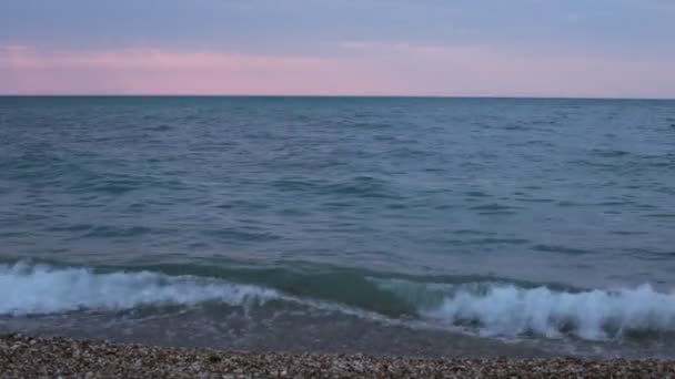 Schoonheid Van Dageraad Romantiek Van Zonsondergang Video Voor Ontspanning Meditatie — Stockvideo