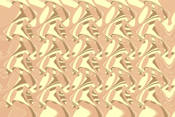 Background Pattern Beige Brown Shades Cool Abstract Illustration — Stock Photo, Image