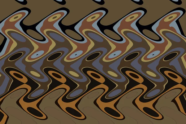 Arkaplan Çizimi Kahverengi Tonlar Ilginç Tasarım — Stok fotoğraf