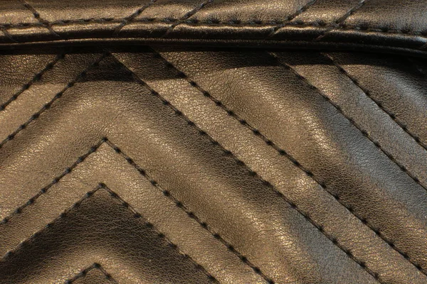 Background Texture Genuine Leather Macro Photo — Stock Photo, Image
