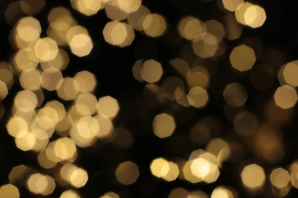 Sıcak Gölgenin Odaksız Işıkları Şenlikli Arka Plan Odaksız Noel Çelengi — Stok fotoğraf