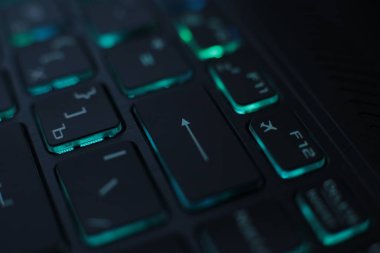 Arkaplan çok renkli makro tuşlar