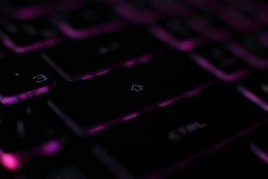 Arkaplan çok renkli makro tuşlar