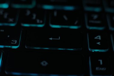 Arkaplan çok renkli makro tuşlar