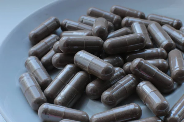 macro background pills, medical bio supplements and vitamins