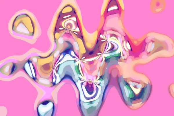 Bakgrund Mönster Ljus Rosa Färg Cool Abstrakt Ljus Illustration — Stockfoto