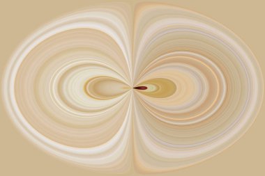 Bej renkli ilginç pastel arkaplan alışılmadık desen çizimi