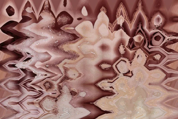 Illustration Ovanligt Mönster Intressant Pastell Bakgrund Beige Färg — Stockfoto