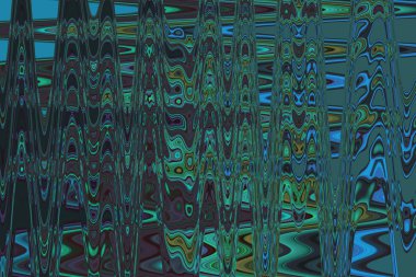 Soğuk tonda güzel arkaplan deseni, soyut illüstrasyon eğilimi