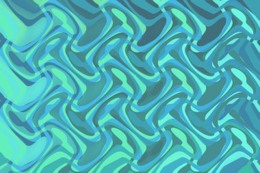 Soğuk tonda güzel arkaplan deseni, soyut illüstrasyon eğilimi