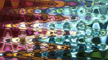 Sıradışı bir soyut çizimin tasviri. İlginç çok renkli arkaplan