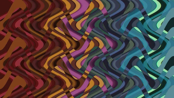 Ілюстрація Незвичайного Абстрактного Малюнка Цікавого Різнокольорового Фону — стокове фото